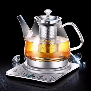 1.2L high end elegant glass kettle